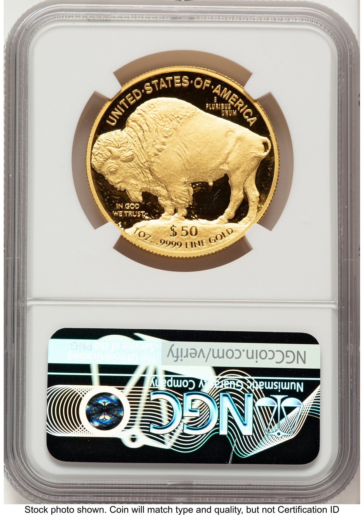 2010-W Proof Gold Buffalo 1 oz Brown Label NGC PF70
