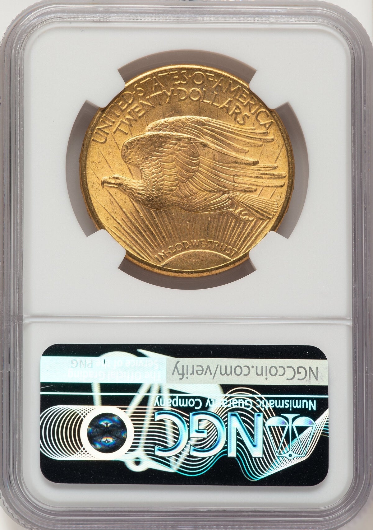 1914-D $20 Saint-Gaudens Double Eagle NGC MS64