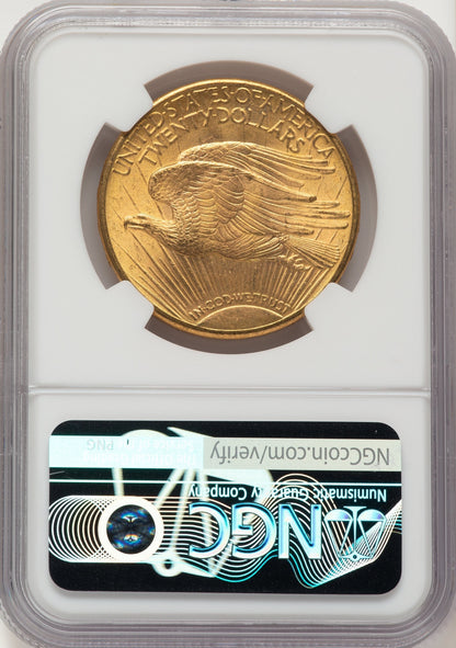 1914-D $20 Saint-Gaudens Double Eagle NGC MS64