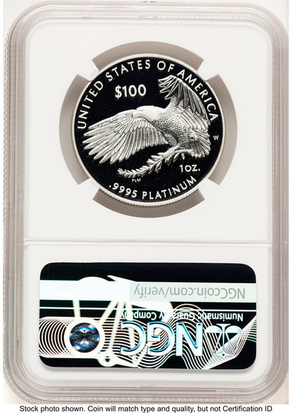 2021-W Proof Platinum Eagle 1 oz Brown Label NGC PF70