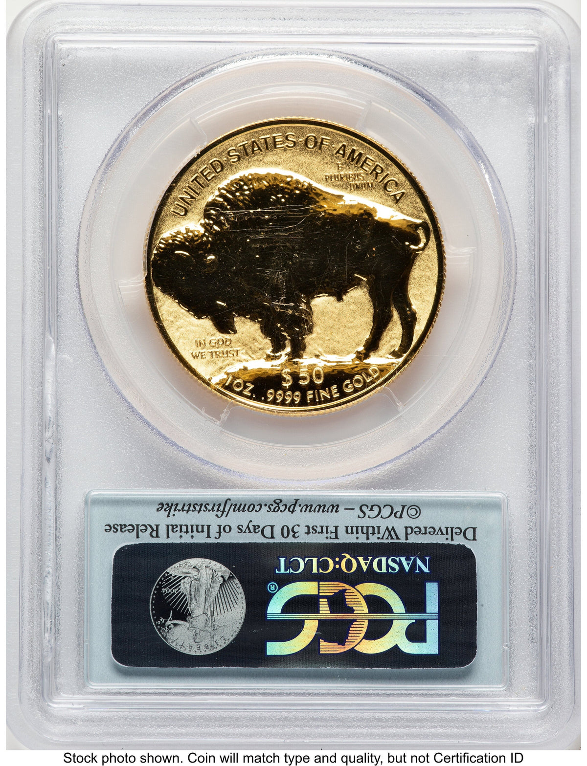 2013-W Reverse Proof Gold Buffalo 1 oz FS Bison Label PCGS PR70