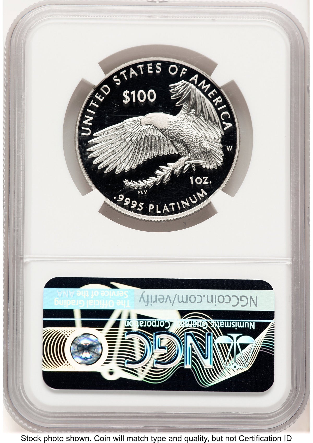 2022-W Proof Platinum Eagle 1 oz FDI 1ST NGC PF70