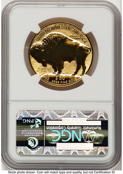 2013-W Reverse Proof Gold Buffalo 1 oz ER 100th Anniversary NGC PF70