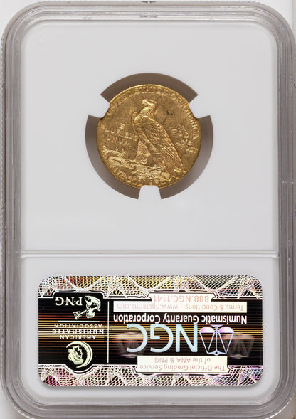 1908-D $5 Indian Half Eagle NGC MS63