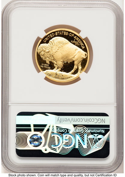 2008-W Proof Gold Buffalo 1/2 oz NGC PF70 Ed Moy