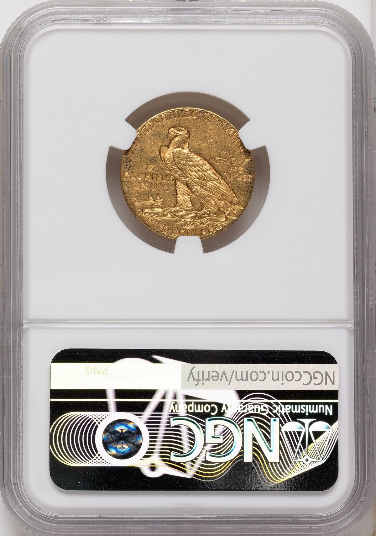 1910-S $5 Indian Half Eagle NGC AU58