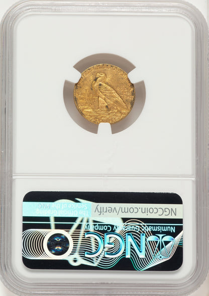 1911 $2.50 Indian Quarter Eagle NGC MS62