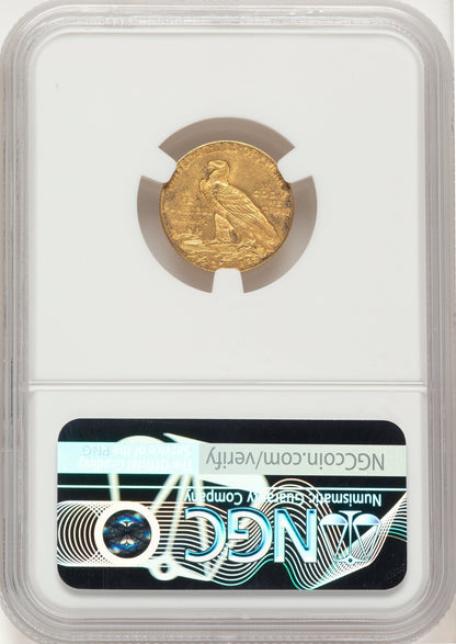 1911 $2.50 Indian Quarter Eagle NGC MS62