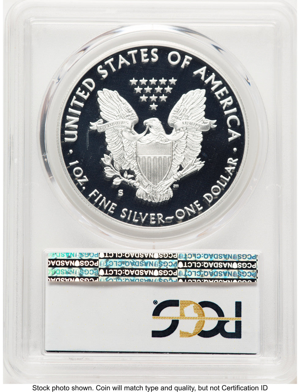 2017-S Proof Silver Eagle Congratulations Set 1 oz FS Congratulations Set Label PCGS PR70