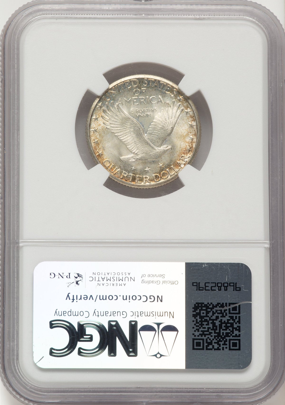1924-S 25C FH Standing Liberty Quarter NGC MS66