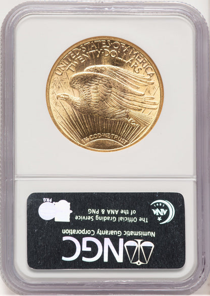 1914-S $20 CAC Saint-Gaudens Double Eagle NGC MS63