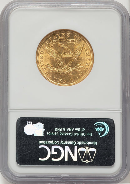1904-O $10 Liberty Eagle NGC AU58