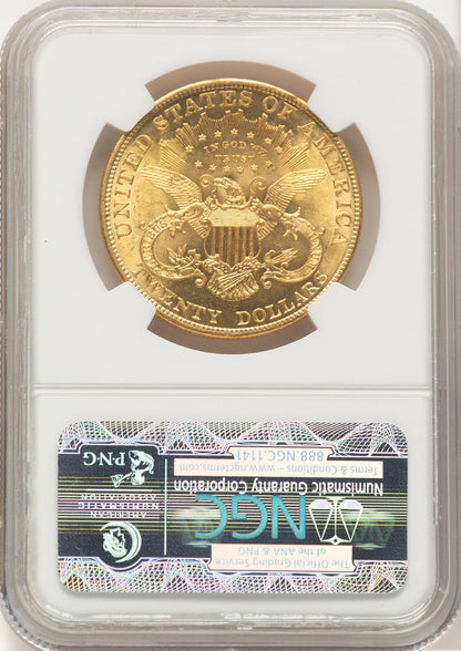 1904 $20 Liberty CAC Liberty Double Eagle NGC MS63