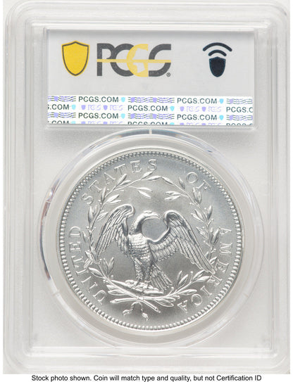 2024-(P) Silver 230th Anniversary Flowing Hair Medal Blue Gradient Modern Commemoratives PCGS MS70