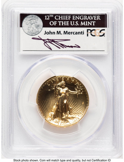 2009 G$20 Ultra High Relief PL John PCGS MS70 Mercanti (780874046)