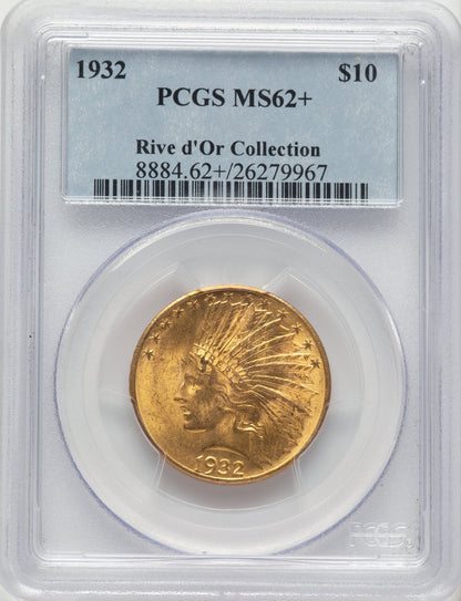 1932 $10 Indian Eagle PCGS MS62+