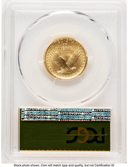 2016-W 25C Standing Liberty 100th Anniversary Gold Centennial FS Gold Foil PCGS MS70