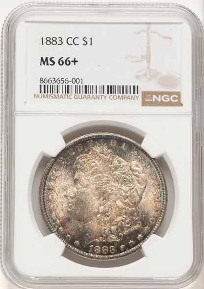 1883-CC Morgan Dollar NGC MS66+