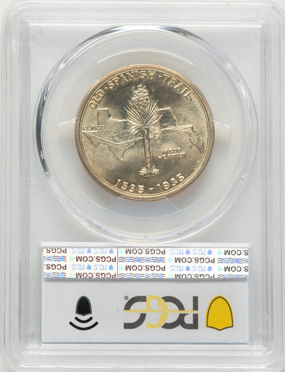 1935 50C Spanish Trail Commemorative Silver PCGS MS65