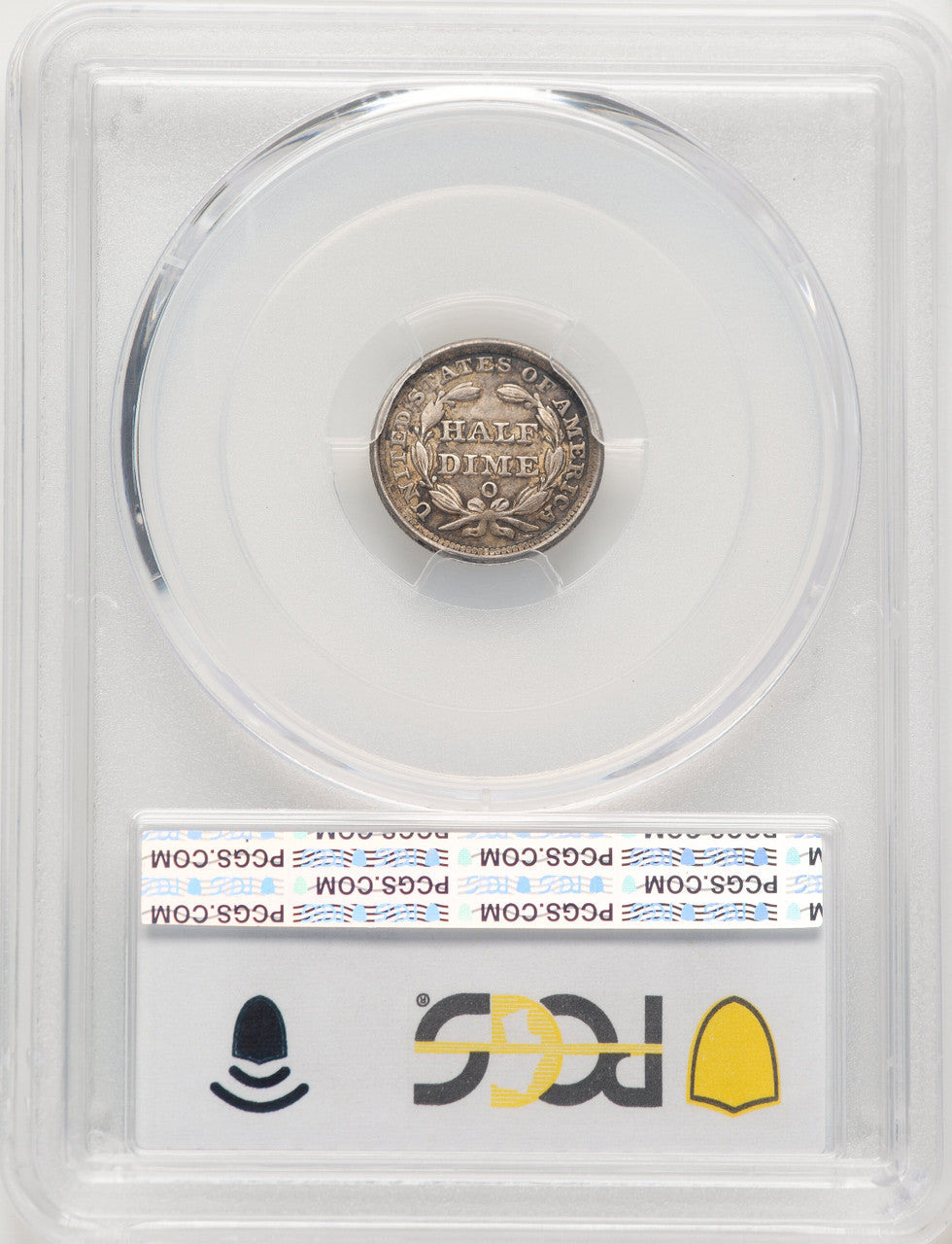 1851-O H10C Seated Half Dime PCGS MS62
