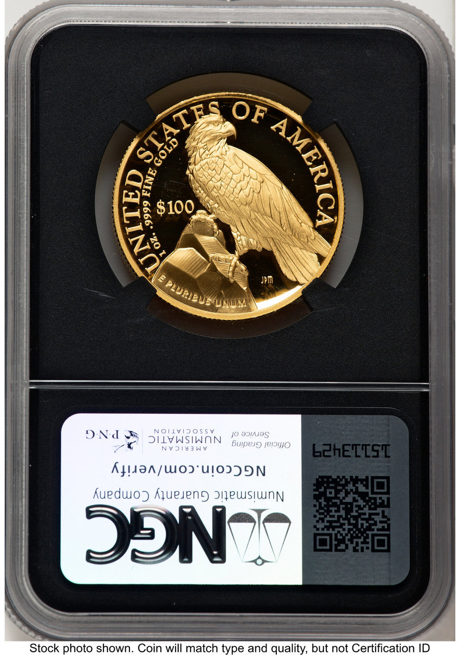 2023-W G$100 American Liberty High Relief David J Ryder TBE Label NGC PF70