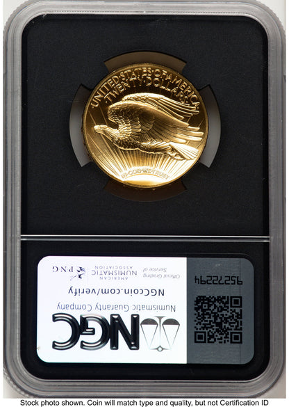 2009 G$20 Ultra High Relief David J Ryder TBE Label NGC MS70