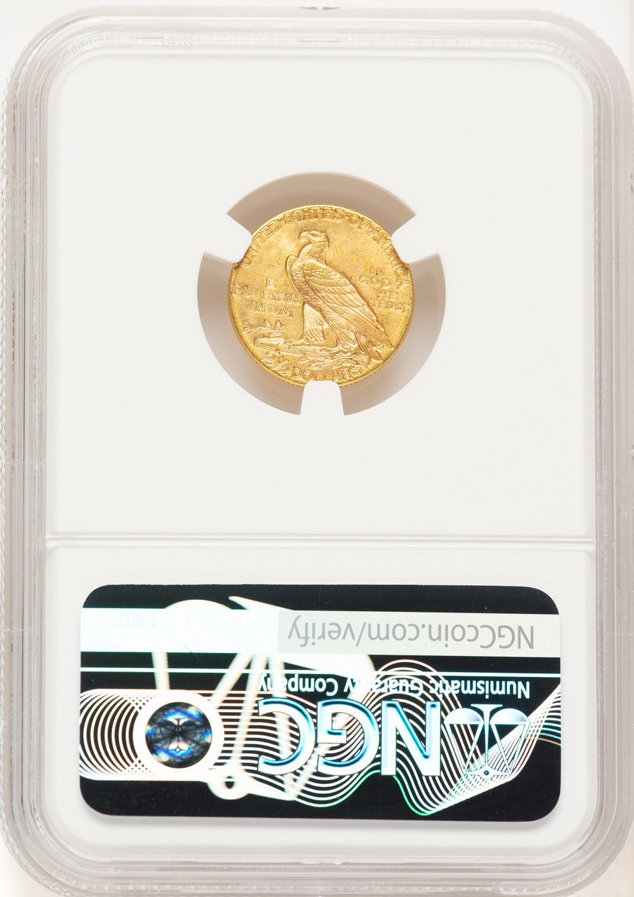 1913 $2.50 Indian Quarter Eagle NGC MS62 (784412060)