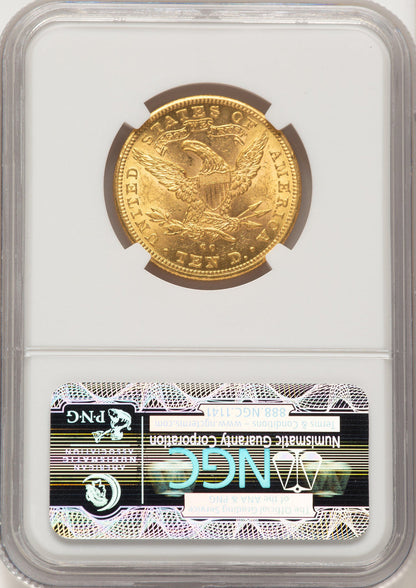 1891-CC $10 Liberty Eagle NGC MS61