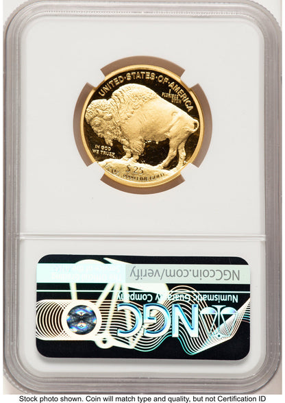 2008-W Proof Gold Buffalo 1/2 oz NGC PF70 Ed Moy