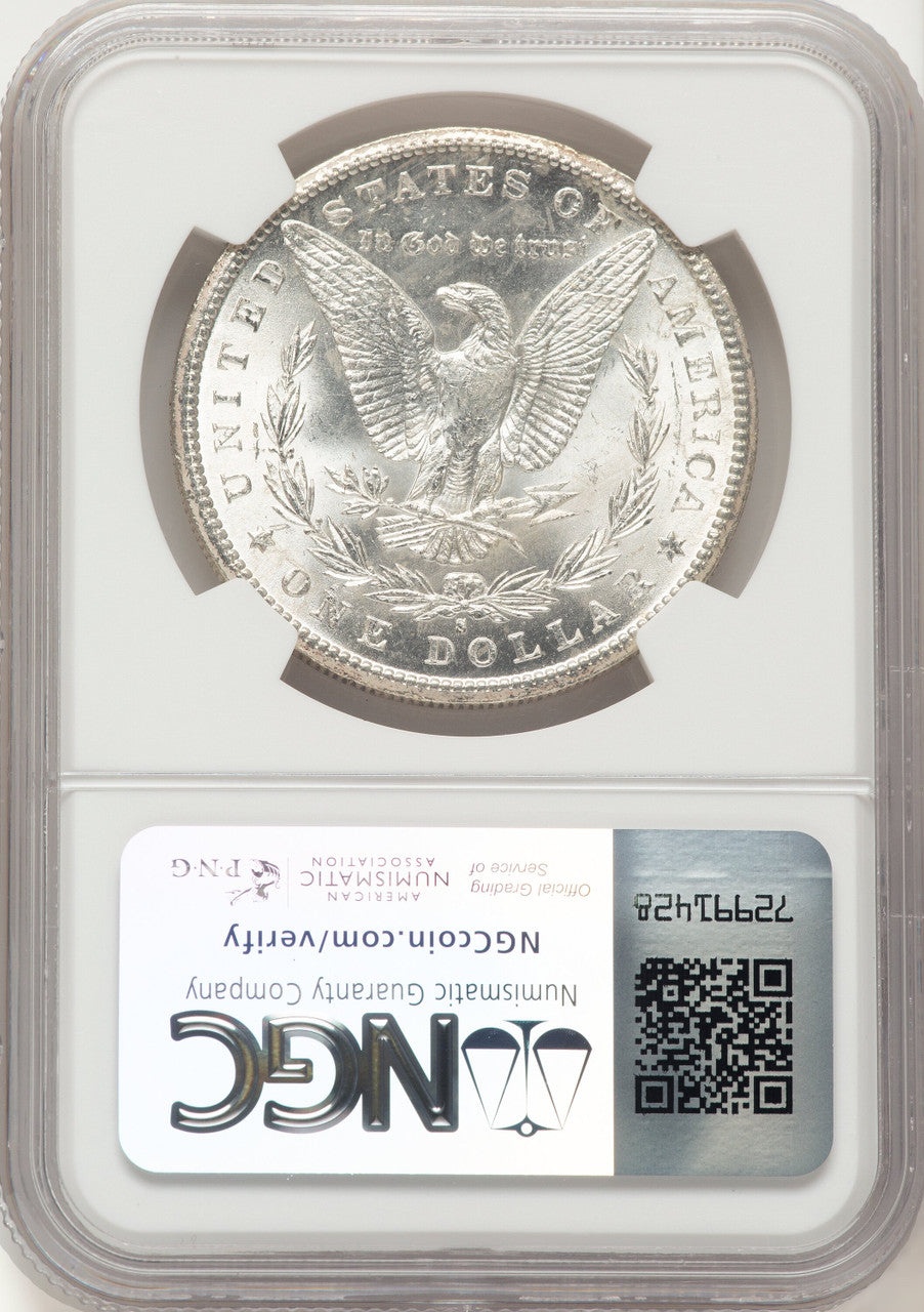 1887-S Morgan Dollar NGC MS63