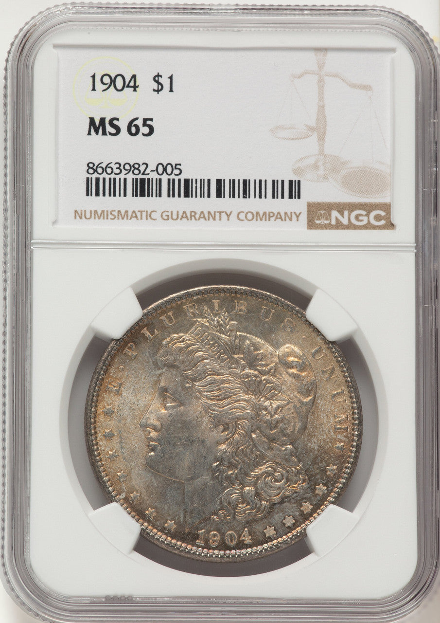 1904 Morgan Dollar NGC MS65