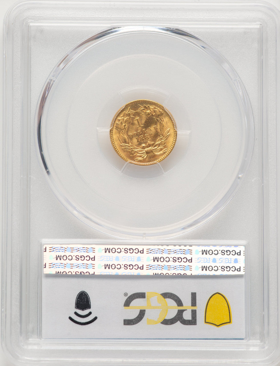 1889 G$1 Gold Dollar PCGS MS68