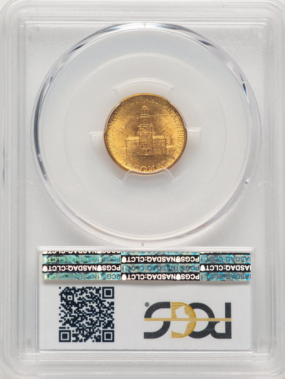 1926 $2.50 SESQUI Commemorative Gold PCGS MS64 (784709003)