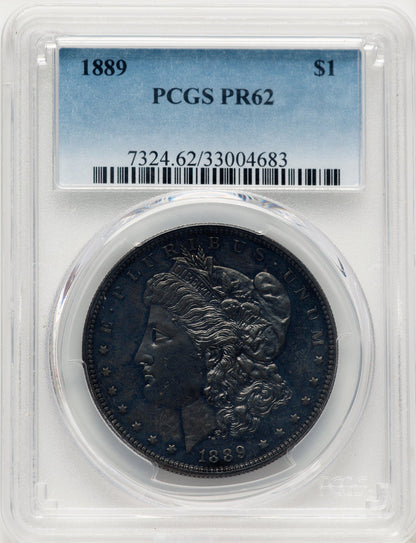 1889 Proof Morgan Dollar PCGS PR62