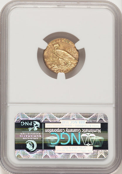 1914 $2.50 Indian Quarter Eagle NGC MS61