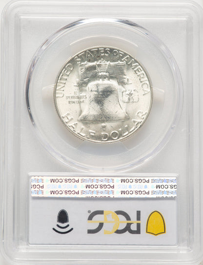 1952-S 50C FL Franklin Half Dollar PCGS MS66