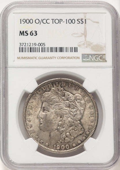 1900-O/CCVAM-11 Morgan Dollar NGC MS63