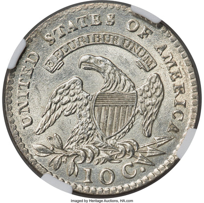 1809 10C JR-1 Bust Dime NGC MS64
