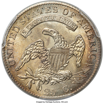 1820 25C B-3 Bust Quarter PCGS MS64