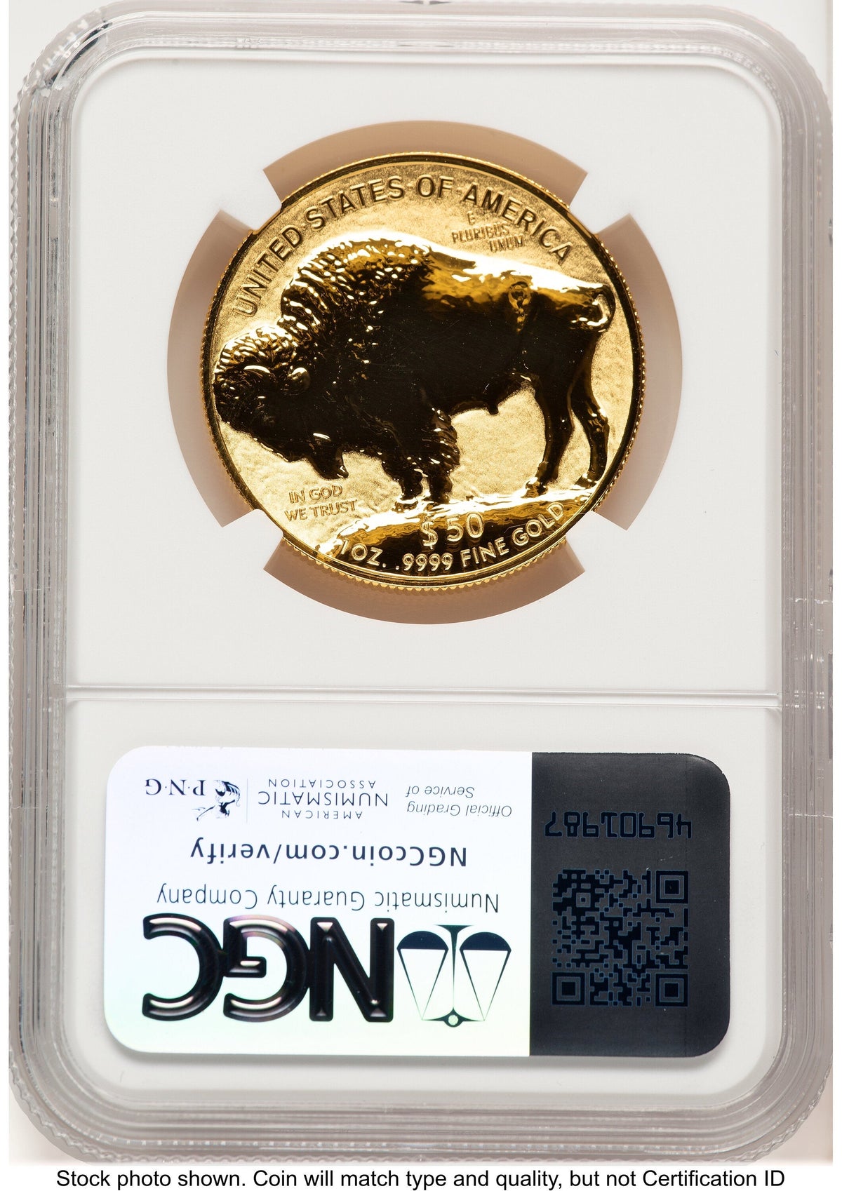 2013-W Reverse Proof Gold Buffalo 1 oz Brown Label NGC PF70