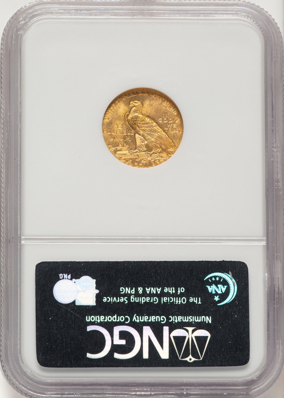 1926 $2.50 Indian Quarter Eagle NGC MS65