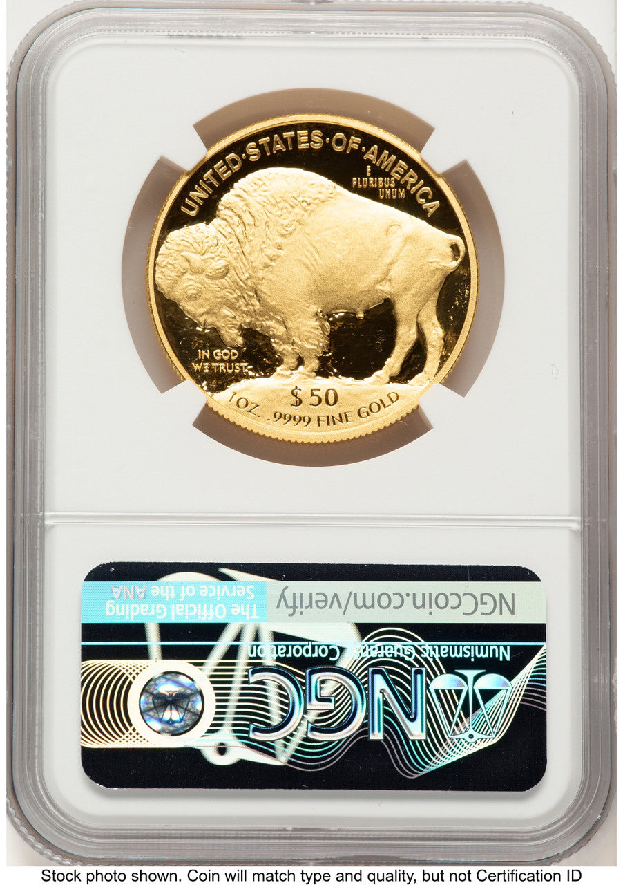 2018-W Proof Gold Buffalo 1 oz FDI 1ST NGC PF70