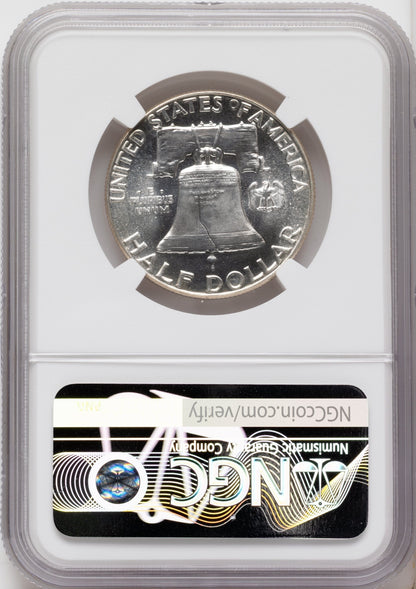 1950 50C Proof Franklin Half Dollar NGC PR67