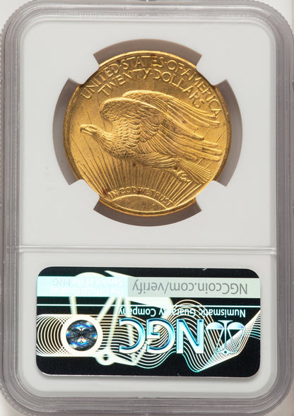 1924 $20 Saint Saint-Gaudens Double Eagle NGC MS66+