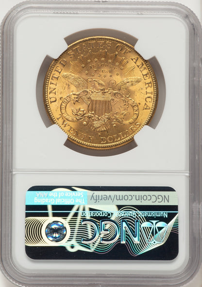 1894-S $20 CAC Liberty Double Eagle NGC MS63