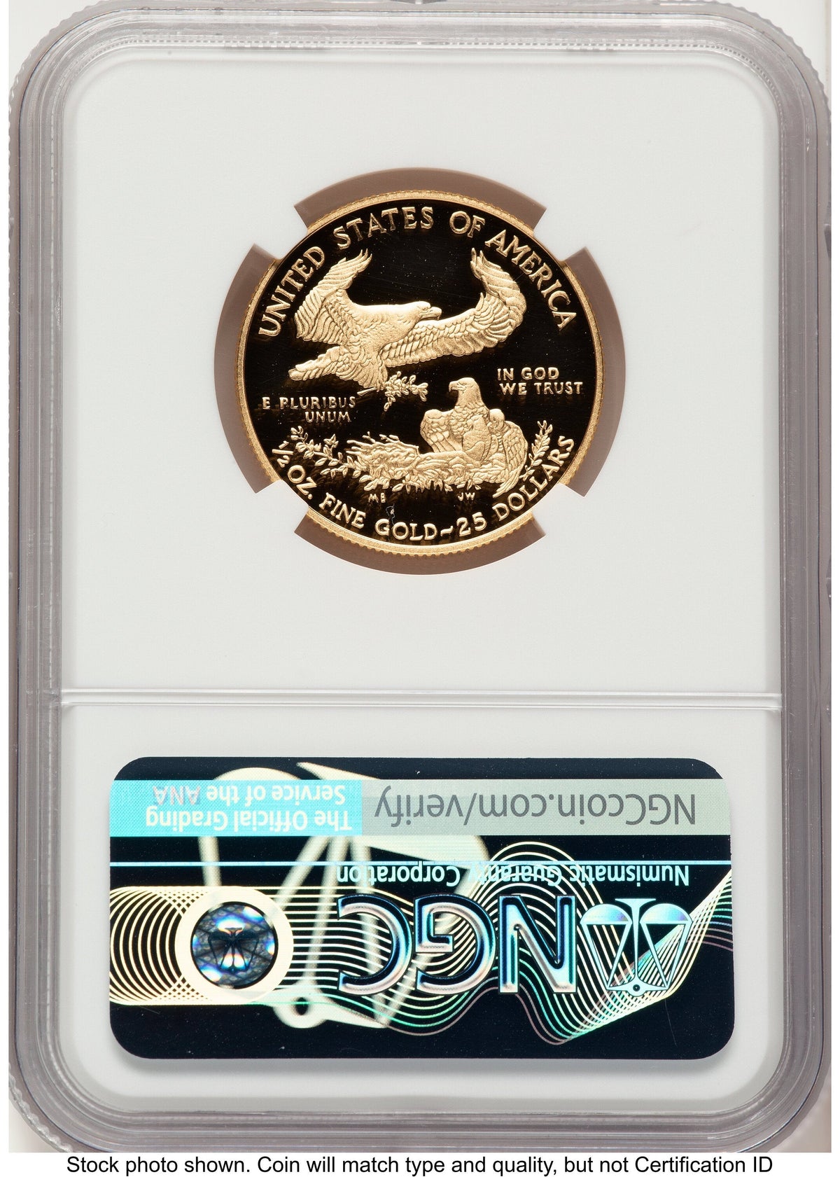 2020-W Proof Gold Eagle 1/2 oz Reagan Bust Art NGC PF70