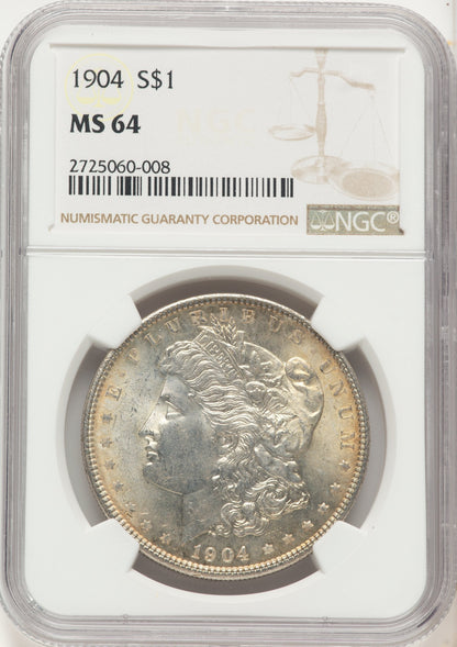 1904 Morgan Dollar NGC MS64