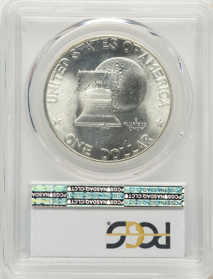 1976-S SILVER CAC Eisenhower Dollar PCGS MS68