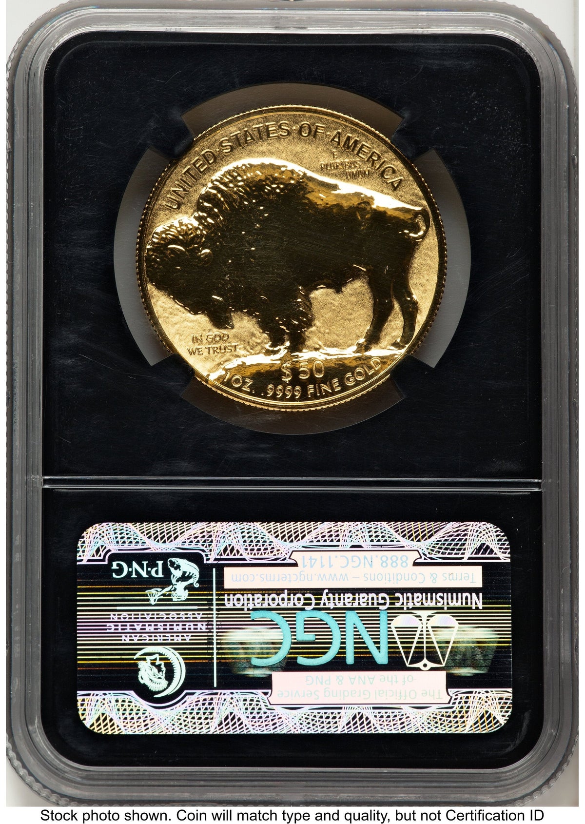 2013-W Reverse Proof Gold Buffalo 1 oz Chicago ANA Gold Buffalo Label NGC PF70