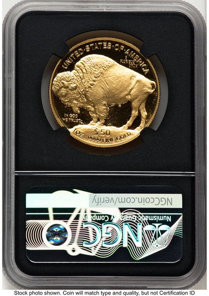 2026-W Proof Gold Buffalo 1 oz FDI John NGC PF70 Mercanti